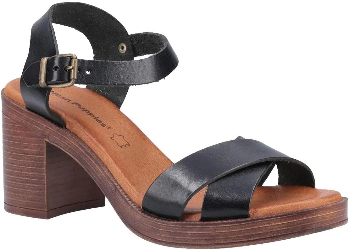 Hush Puppies Women's Ankle-Strap Heeled Sandal