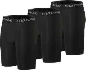 HYCOPROT Men’s Compression Shorts Spandex Sports Underwear Athletic Performance Baselayer Workout Running Active Tights