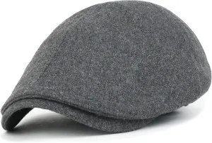 ililily Flat Cap Vintage Cabbie Hat Gatsby Ivy Irish Hunting Newsboy Stretch-fit