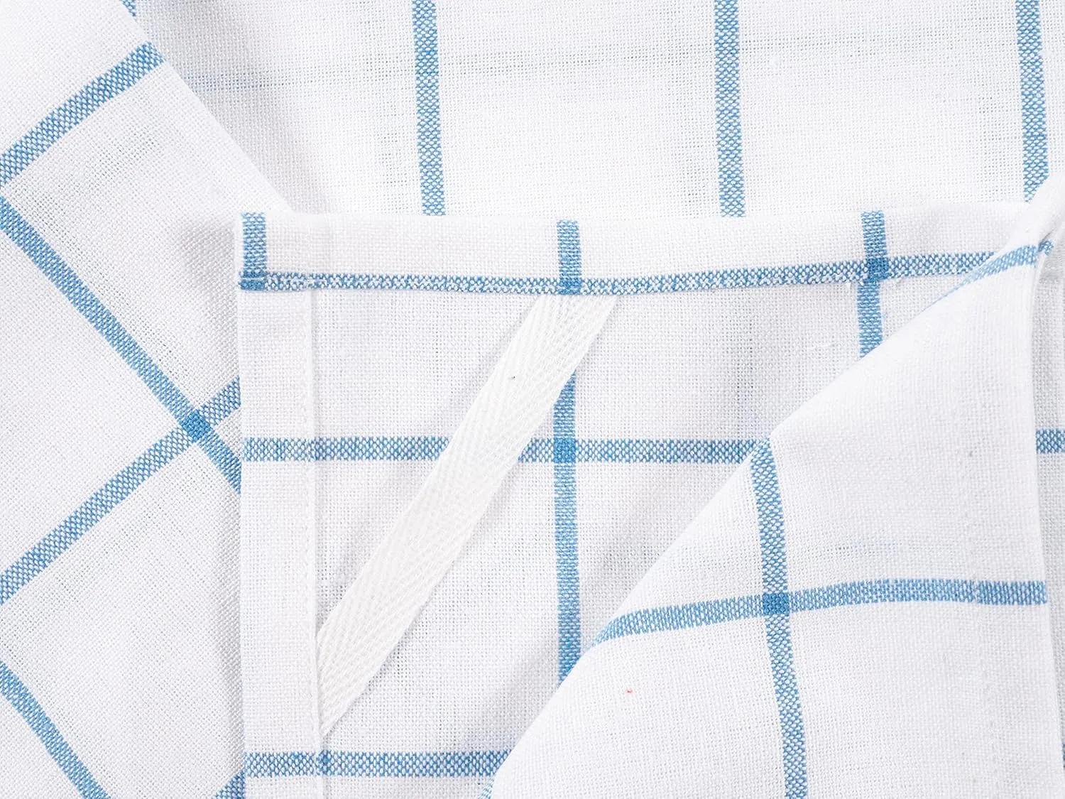 KAF Home Soho Kitchen Dish Towel Set of 10 | 18 x 28 Inch Tea Towels | Soft and Absorbent Mixed Set of Flat Towels (French Blue)