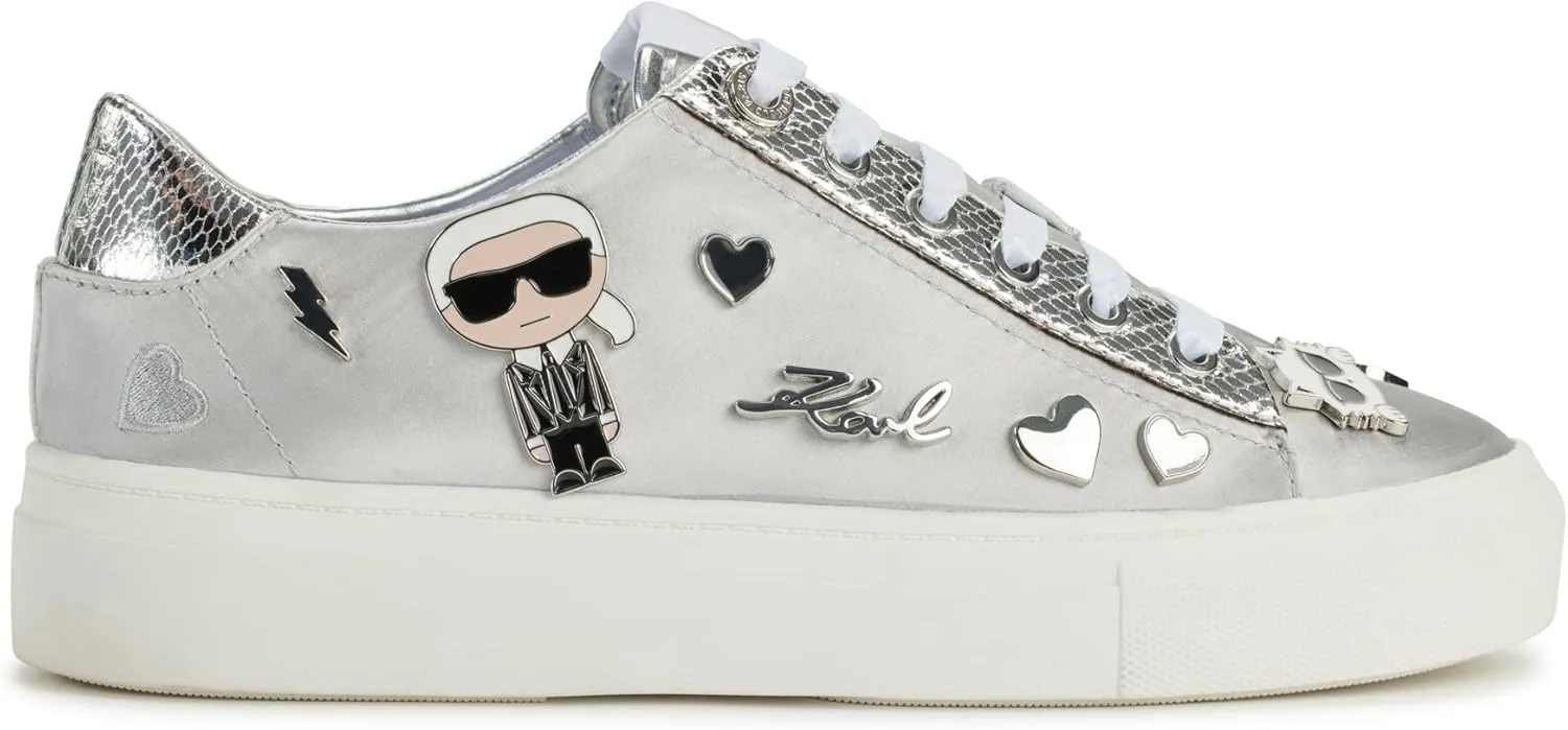 Karl Lagerfeld Paris Women's Cate Shoes – Sneakers Iconic Klp Pins