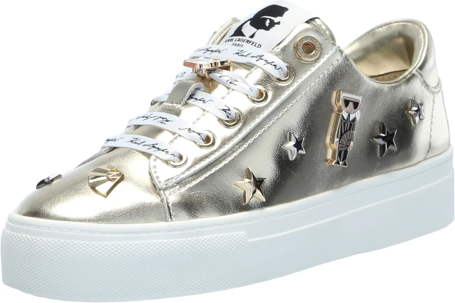 Karl Lagerfeld Paris Women's Cate Shoes – Sneakers Iconic Klp Pins