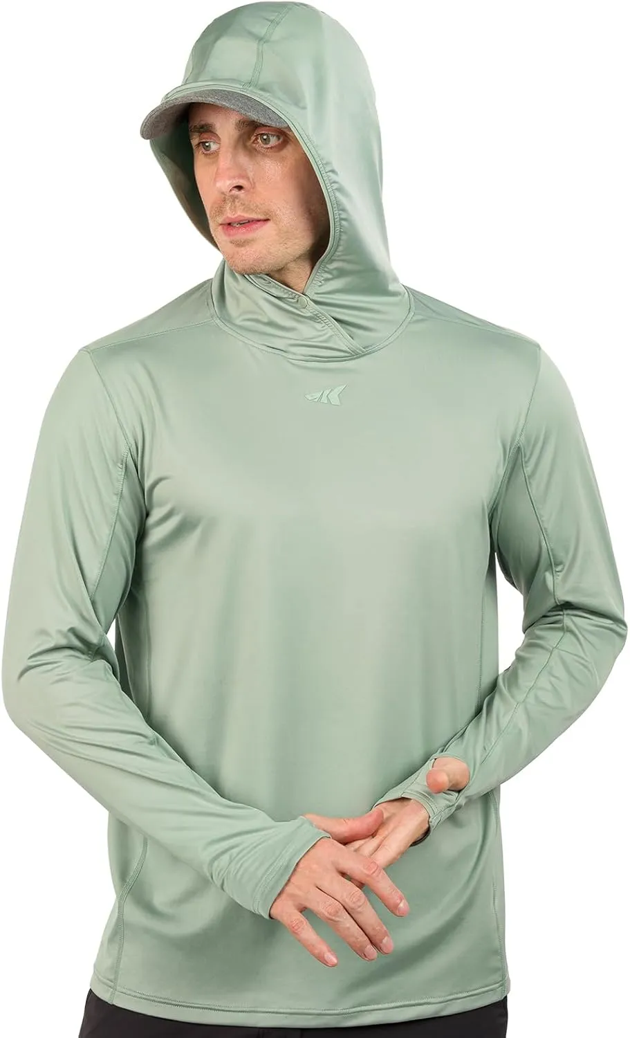 KastKing Mystic Mountain Hoodie UPF 50 Fishing Hiking Shirt for Men and Women, Moisture-Wicking, Quick-Dry Cooling Shirt