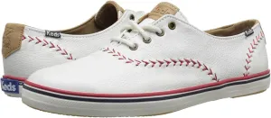 Keds Women's Champion Leather Lace Up Sneaker