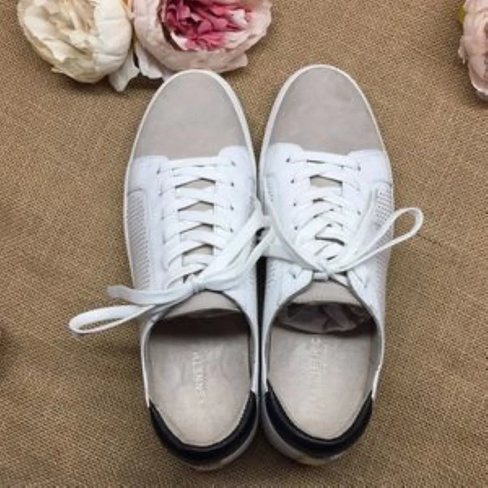 Kenneth Cole Kam Lace-Up Sneakers White 9.5