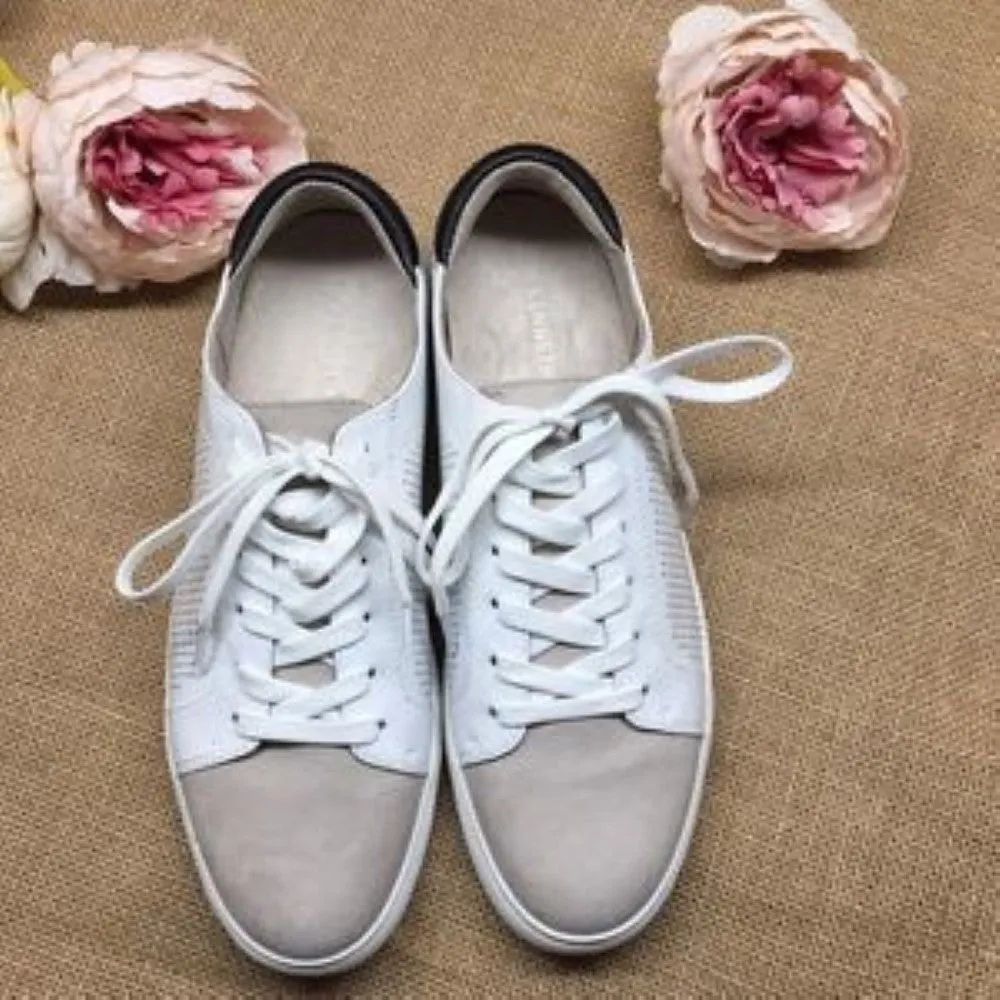 Kenneth Cole Kam Lace-Up Sneakers White 9.5