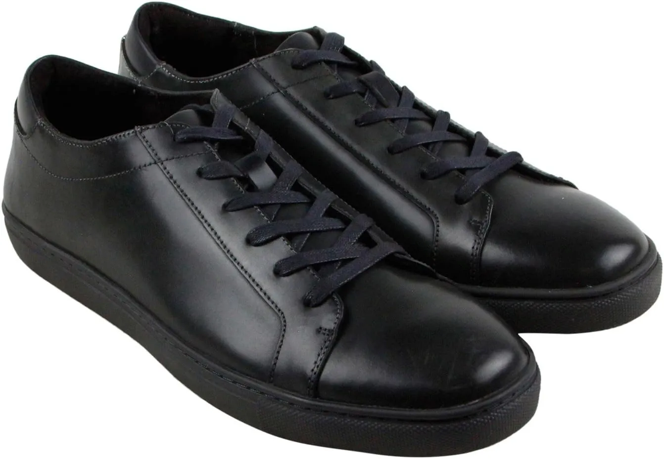 Kenneth Cole Kam Men's Lace Up Fashion Sneaker (9, Dark Grey)