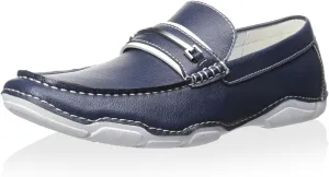 Kenneth Cole Reaction Men's Vic-Tour-Y Casual Slip-On, Blue, 8.5 M US