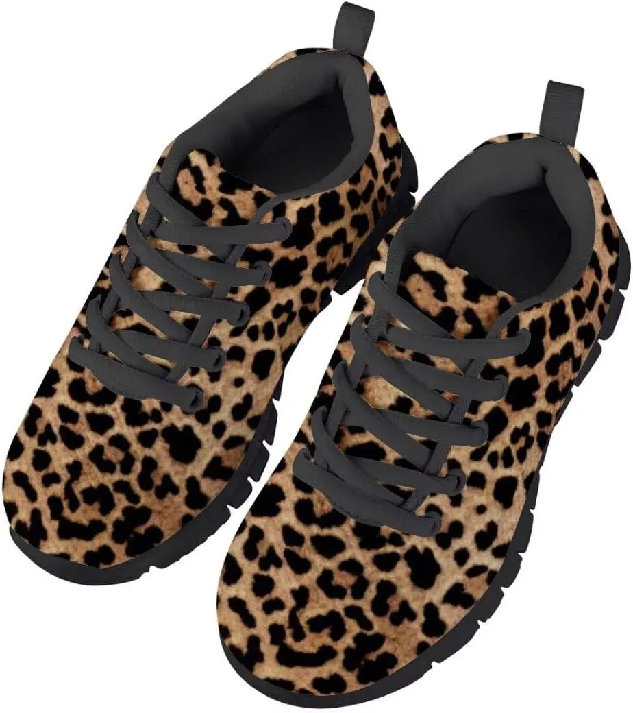 Kid Girls Lightweight Breathable Sneakers Athletic Running Walking Shoes Black Sole