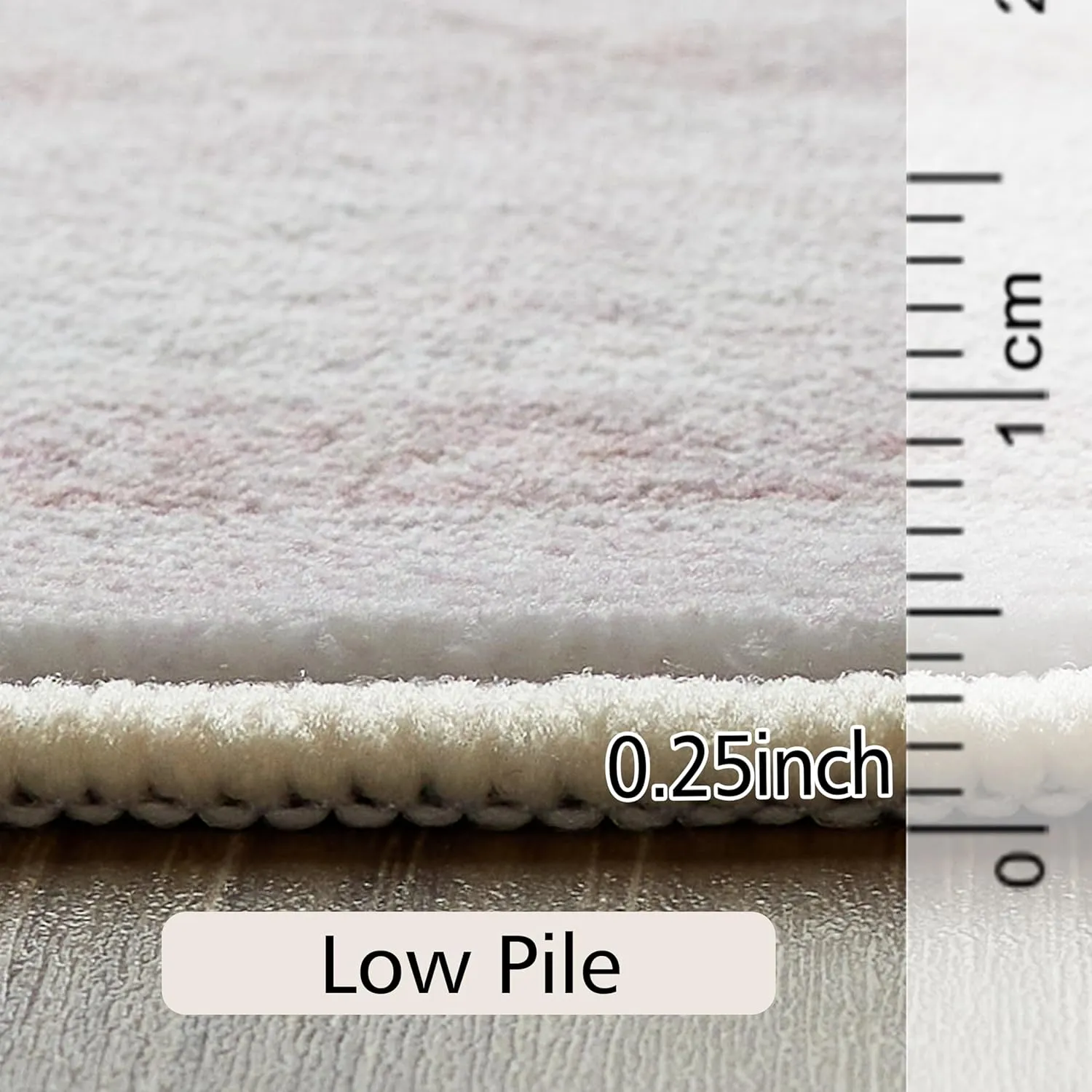 LAISE Boho Pink Runner Rug 2x8 ft – Non-Slip, Washable Area Rug for Hallway, Kitchen, or Outdoor Use
