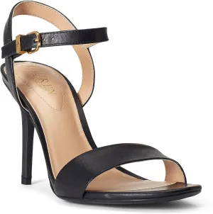 Lauren Ralph Lauren Women's Gwen Burnished Leather Sandal