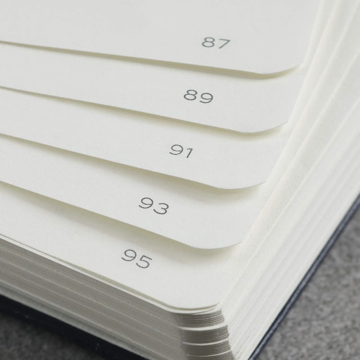 LEUCHTTURM1917 - Notebook Hardcover Master Classic A4  - 235 Numbered Pages for Writing and Journaling (Navy, Squared)