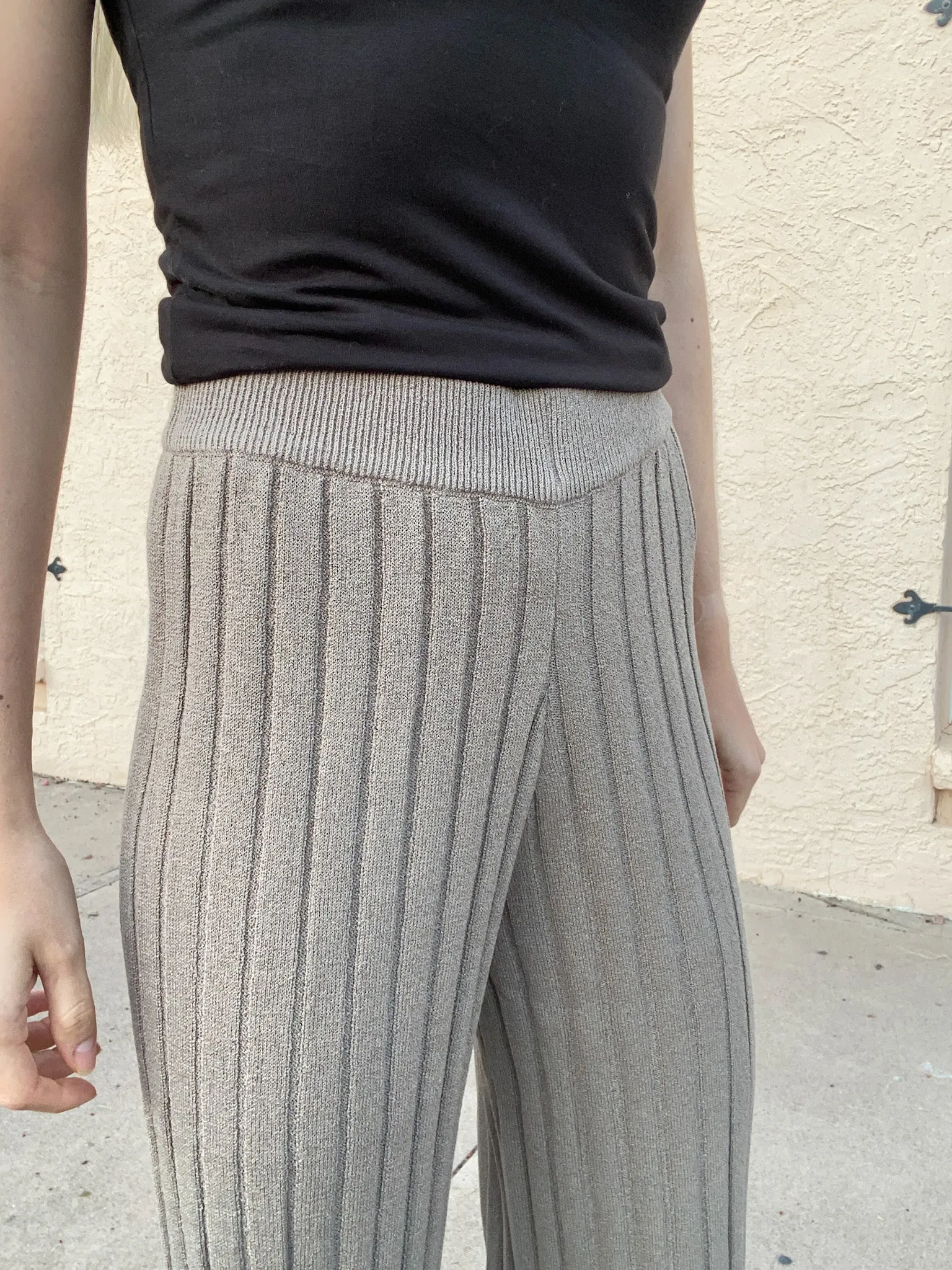 Liesl Ribbed Knit Pant