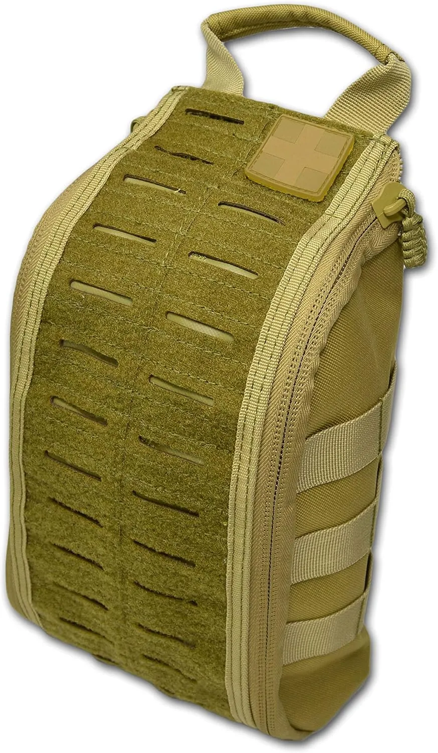 Lightning X Spread Eagle Complete Tactical Gunshot & Trauma IFAK Kit w/Laser Cut MOLLE - TAN