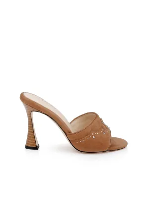 Lille Suede Open-Toe Mule