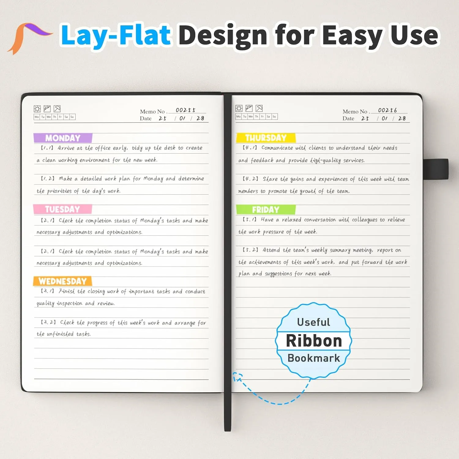 Lined Journal Notebook, 8 Pack, 180 Pages, A5 Journals for Writing, 100 GSM Thick Paper, Small Notebooks Daily Journal for Women Men Work, Business, School, Travel Supplies