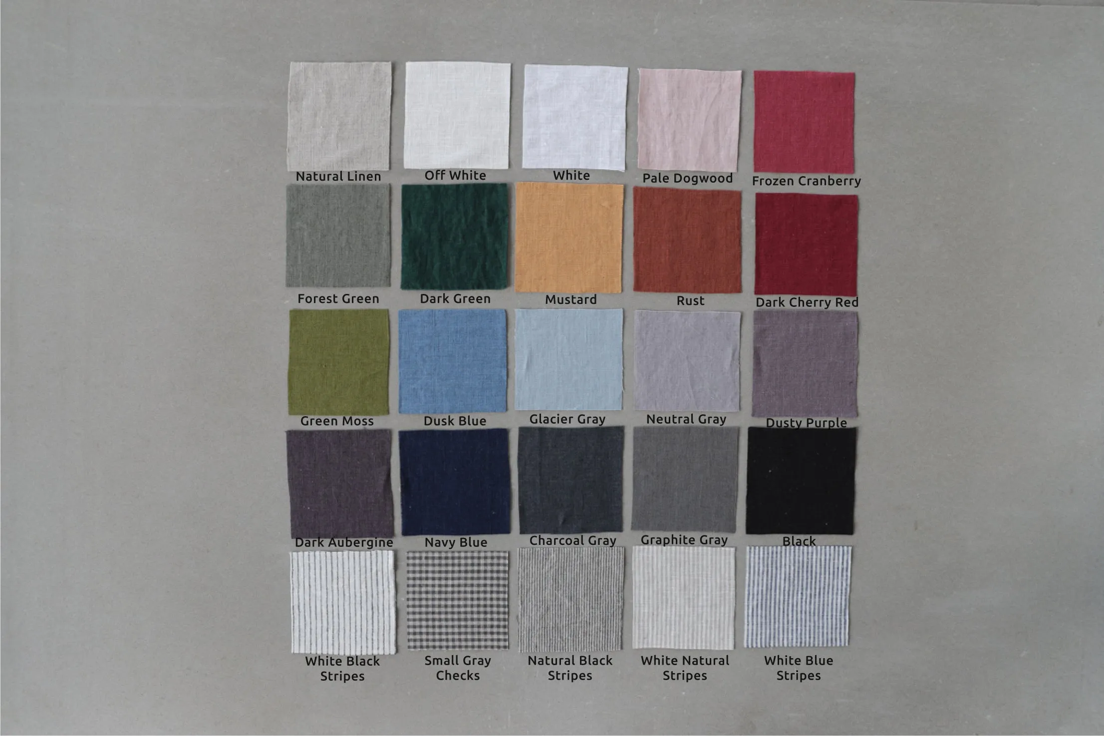 Linen Fitted Sheet Green Moss