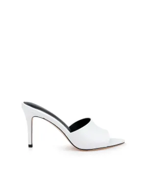 Lolita Leather Open-Toe Mule