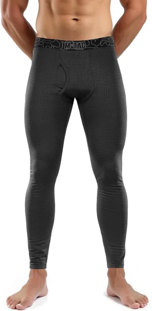 M-Tac Mens Bottoms Thermal Underwear for Men Fleece Lined Compression Pants Base Level 2