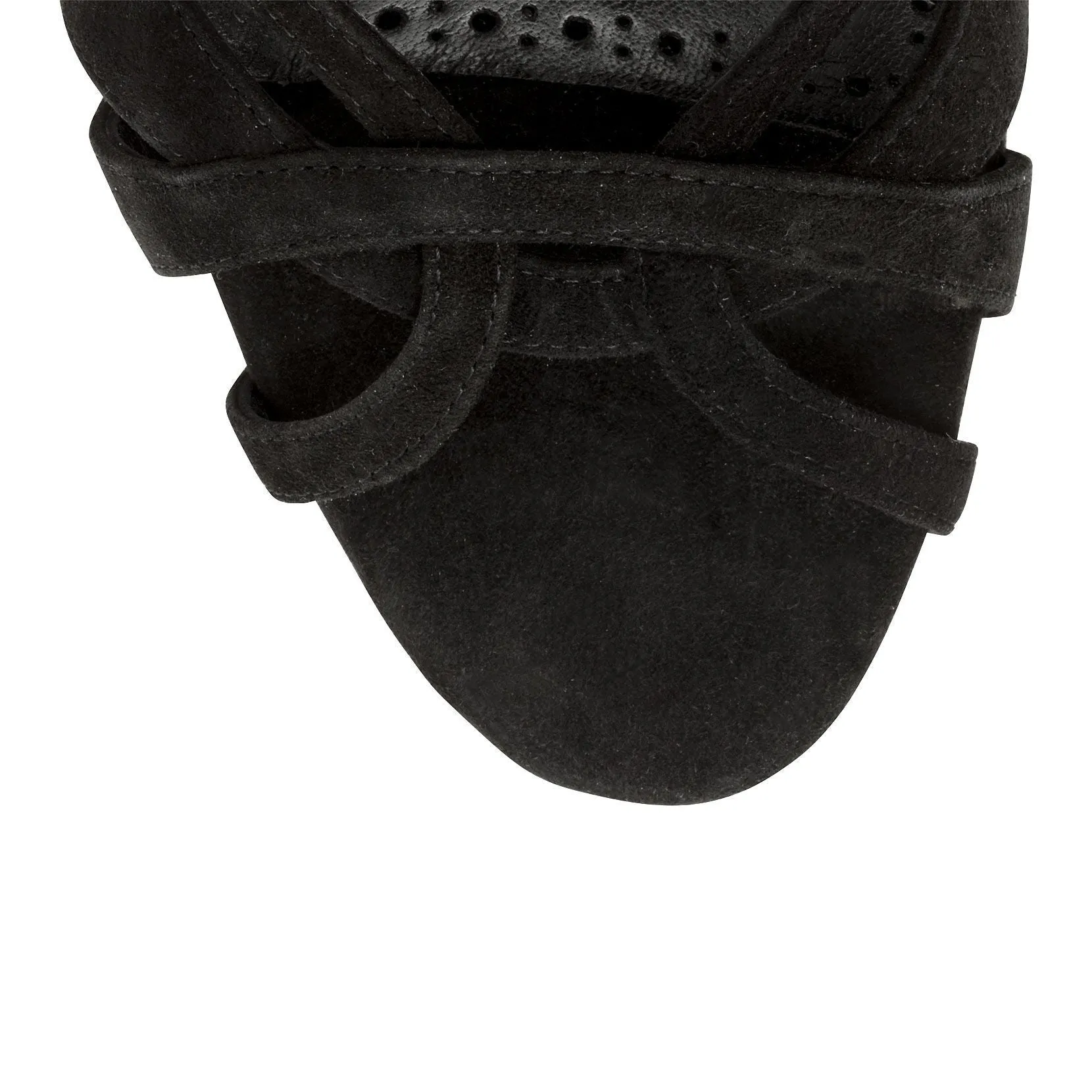 Macula 70 black suede mules