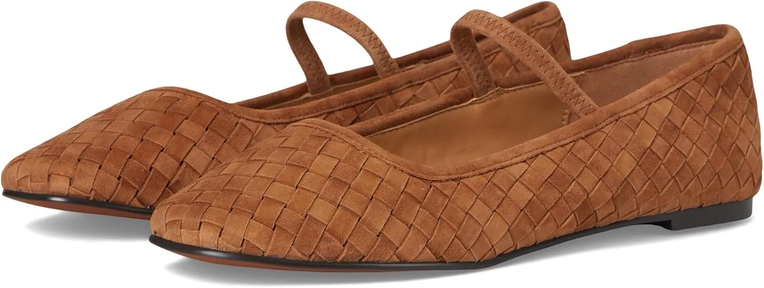 Madewell Women's Greta Elastic Mary Jane Flat