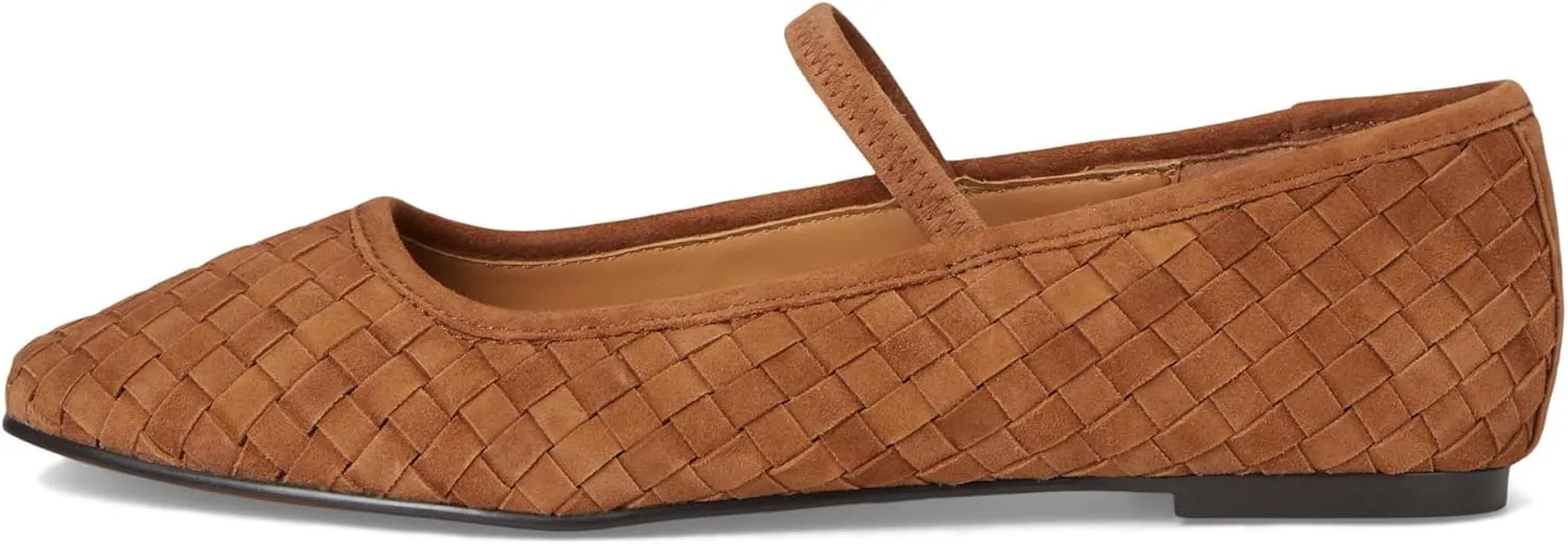 Madewell Women's Greta Elastic Mary Jane Flat