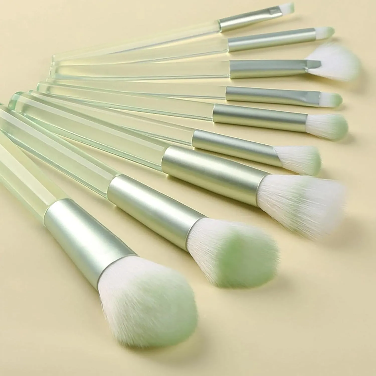 Makeup Brushes with Storage Case, 9 Pcs Synthetic Premium Foundation Brush,Powder Eyeliner Blending Contour Concealer Eyeshadow Brushes for Makeup,Birthday Gifts for Women
