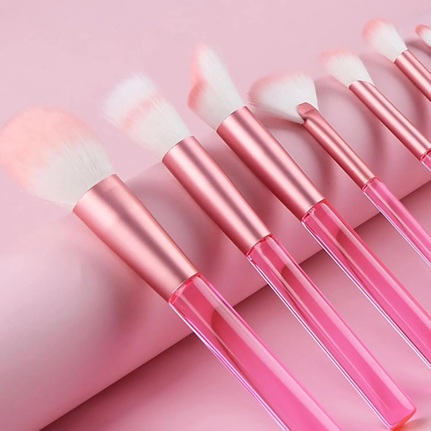 Makeup Brushes with Storage Case, 9 Pcs Synthetic Premium Foundation Brush,Powder Eyeliner Blending Contour Concealer Eyeshadow Brushes for Makeup,Birthday Gifts for Women