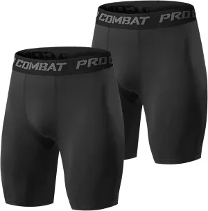 Mens Compression Shorts Sports Running Tights Underwear Athletic Workout Spandex Base Layer Short Biker Basketball