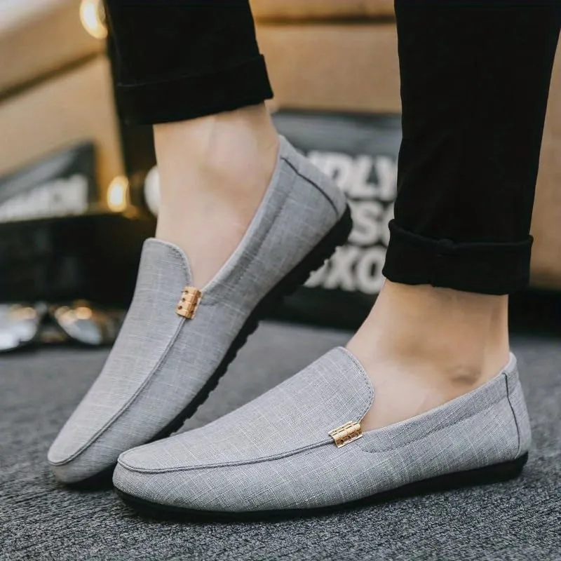 Men's Loafer Shoes, Breathable Lightweight Non-Slip Slip On Shoes, Men's Shoes, Spring and Summer