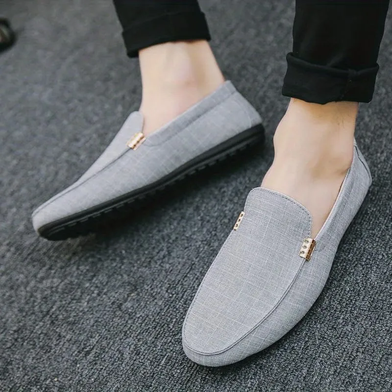 Men's Loafer Shoes, Breathable Lightweight Non-Slip Slip On Shoes, Men's Shoes, Spring and Summer