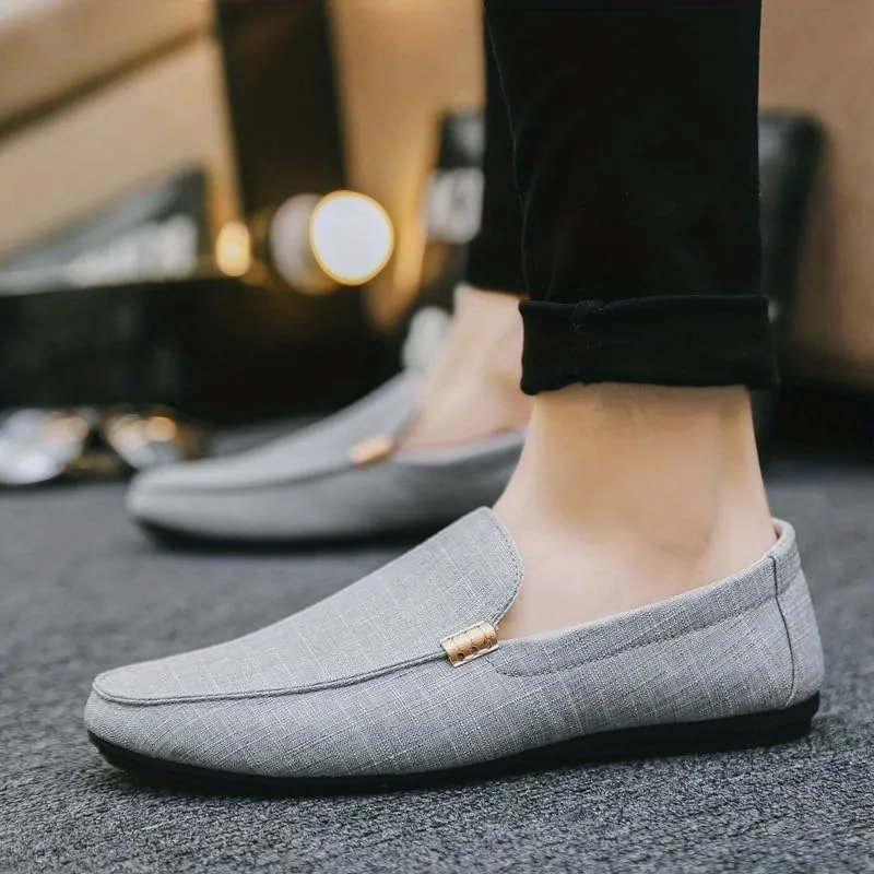 Men's Loafer Shoes, Breathable Lightweight Non-Slip Slip On Shoes, Men's Shoes, Spring and Summer