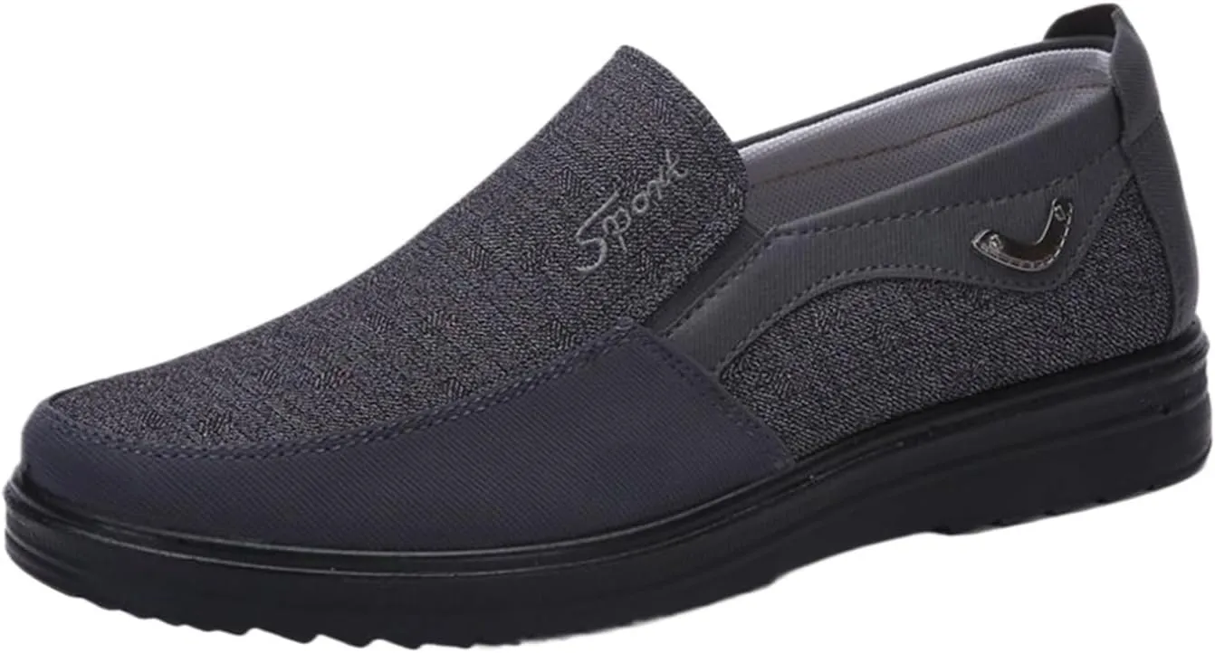 Mens Loafers Casual Slip On Shoes Breathable Comfort Lightweight Walking Shoes Non Slip Men's Shoes