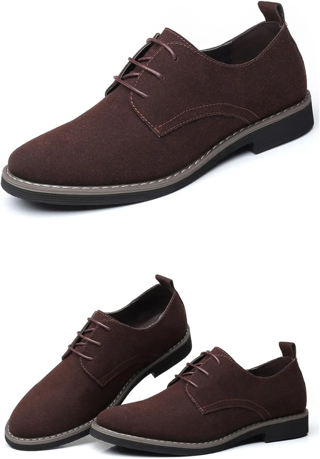 Men's Slip-On Loafer Shoes Fashion Office Dress Shoe Lace up Soft Lightweight Workout Hiking Footwear Orthopedic Flats