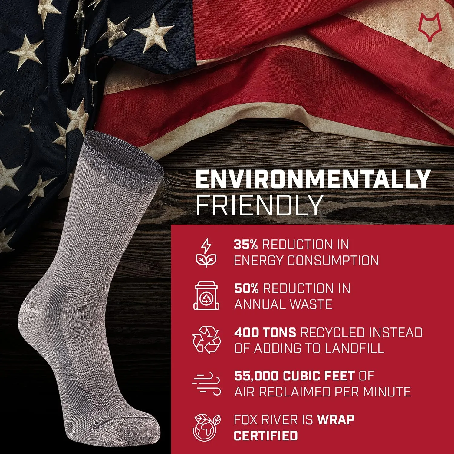 Men's Trailmaster Medium Weight Crew Hiking Sock
