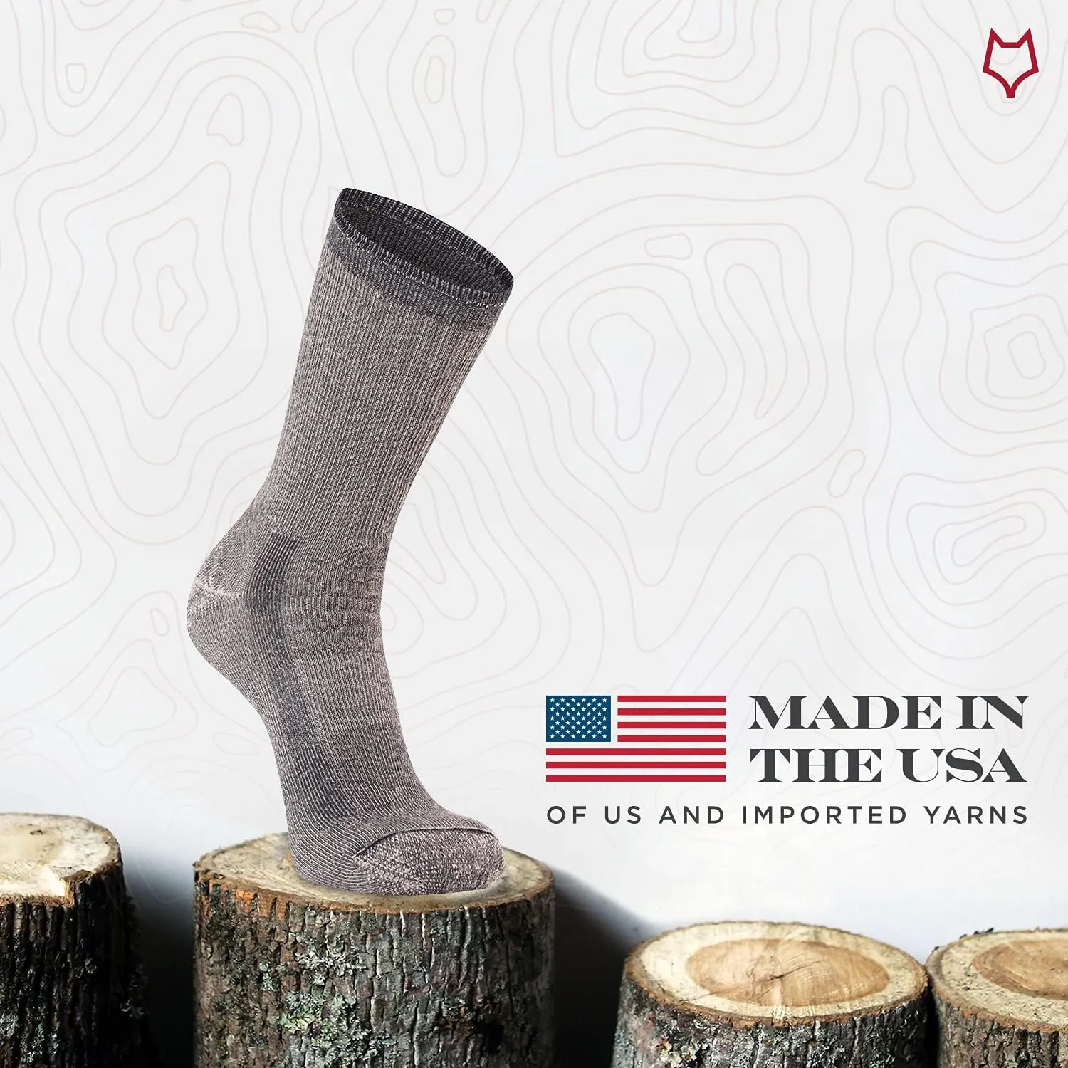 Men's Trailmaster Medium Weight Crew Hiking Sock