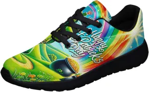 Mens Womens Happy St Patrick's Day Shoes Trail Running Shoe Non-Slip Breathable Comfortable Sneakers