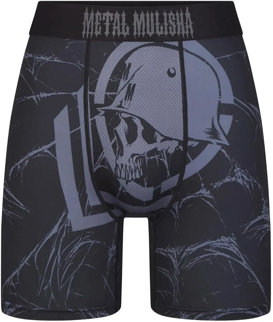 Metal Mulisha Men's Webbed Boxer Briefs Underwear