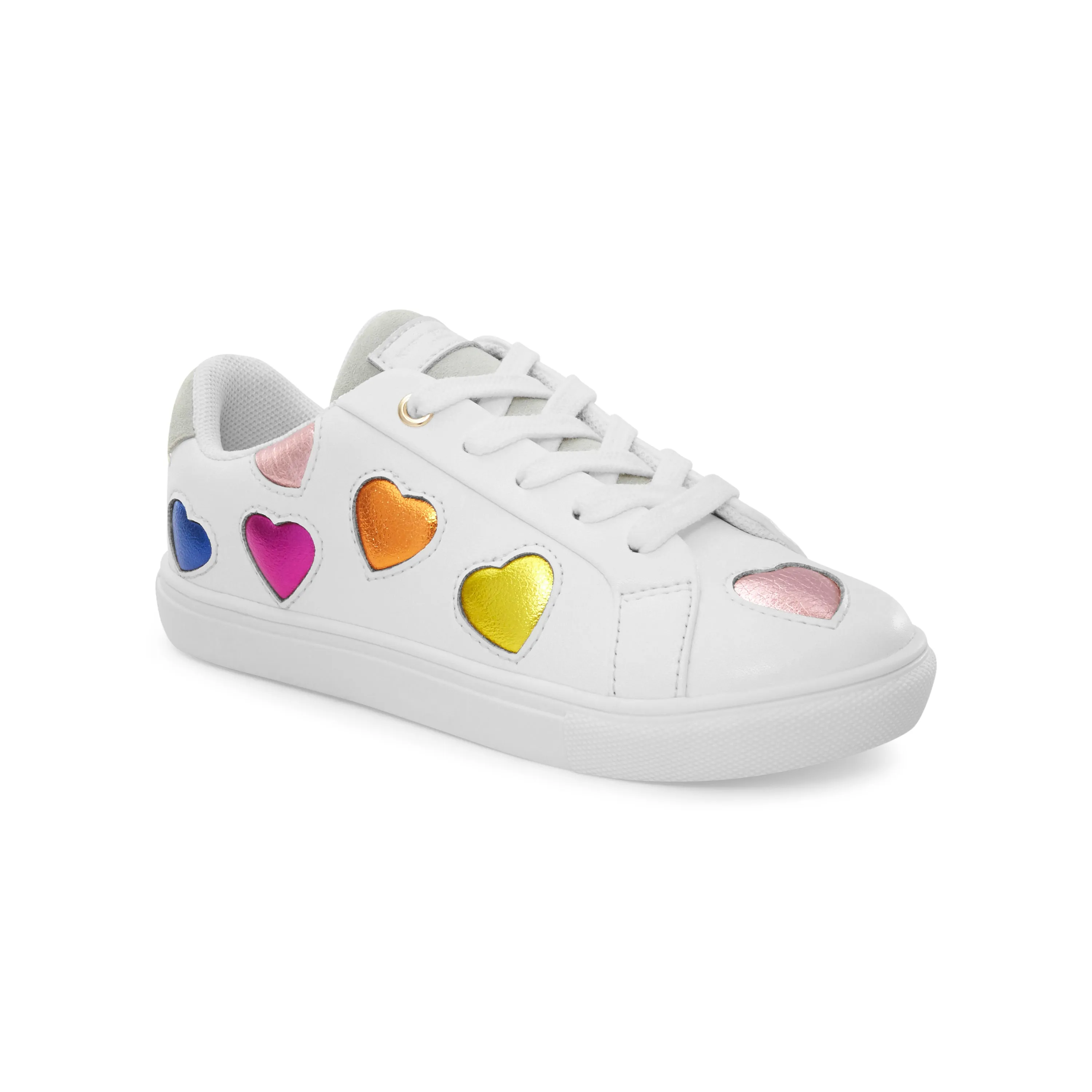 Mini Lane Love Sneaker - Big Kid White
