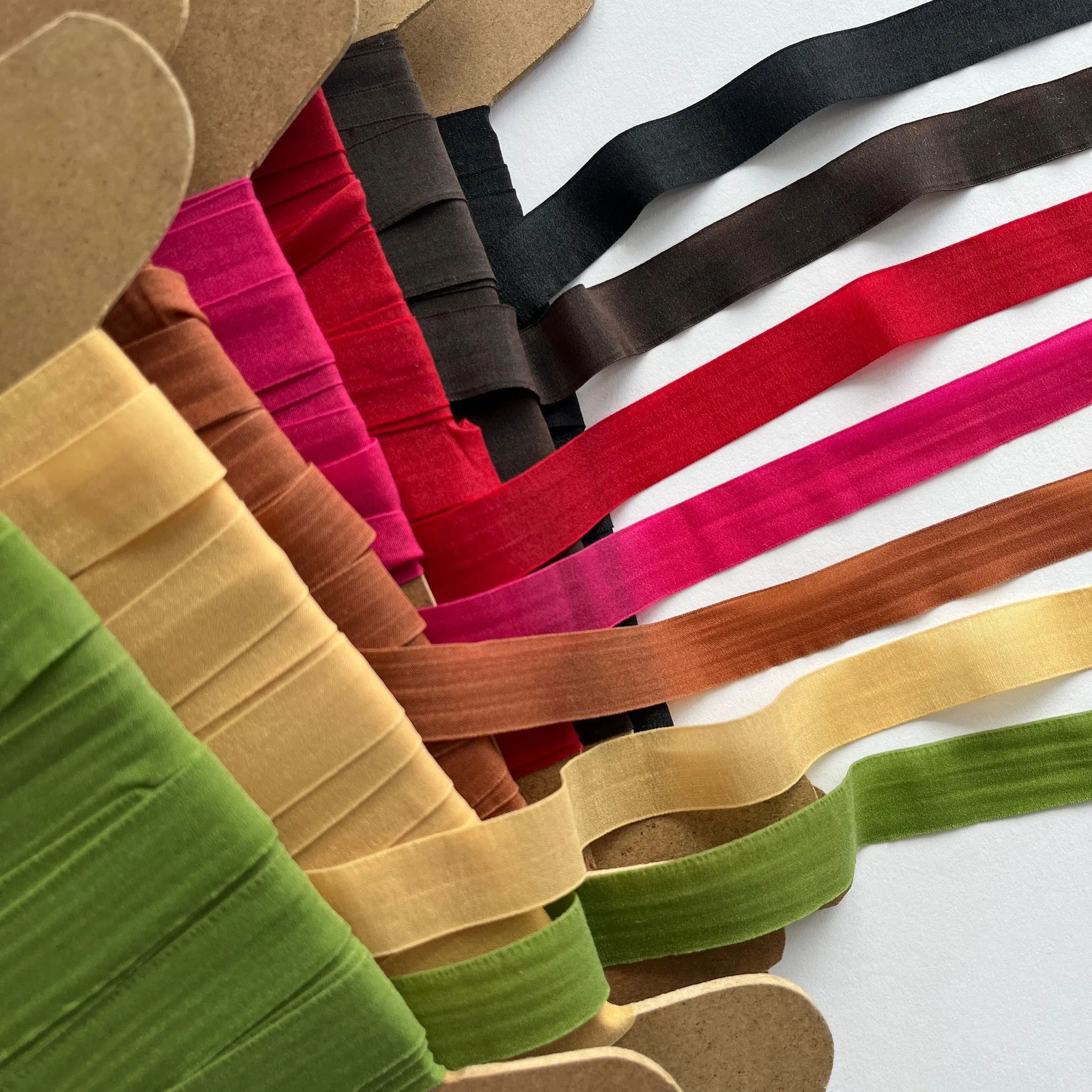 Mousseline Flat Chiffon Elastic  - Brights