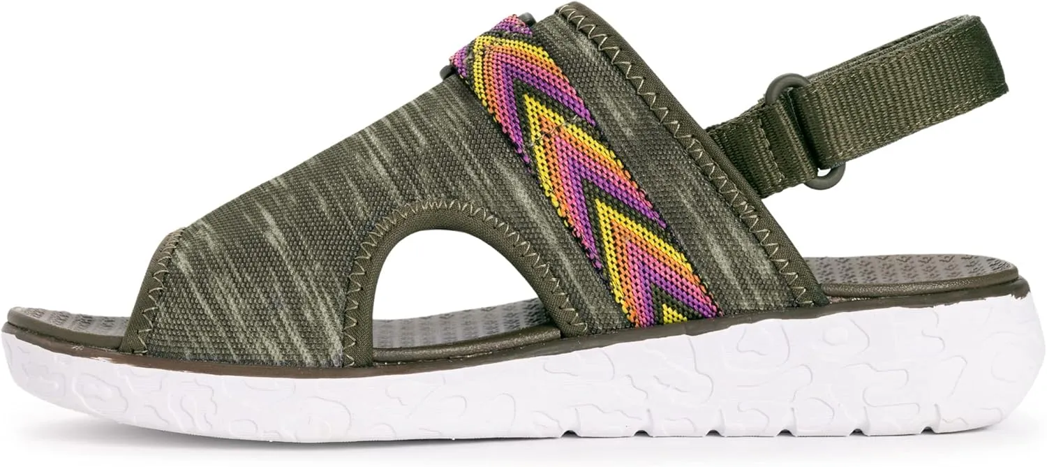 MUK LUKS Women's Boardwalk Parade Sandal