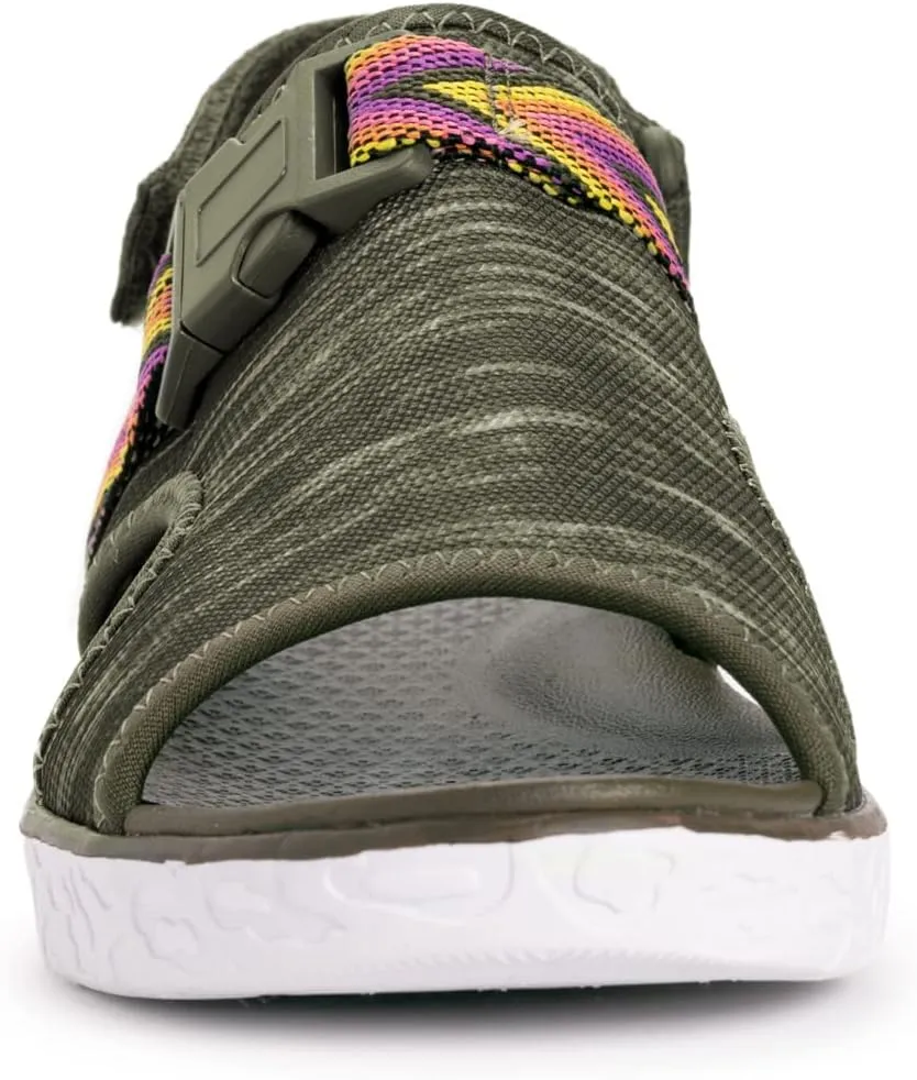 MUK LUKS Women's Boardwalk Parade Sandal