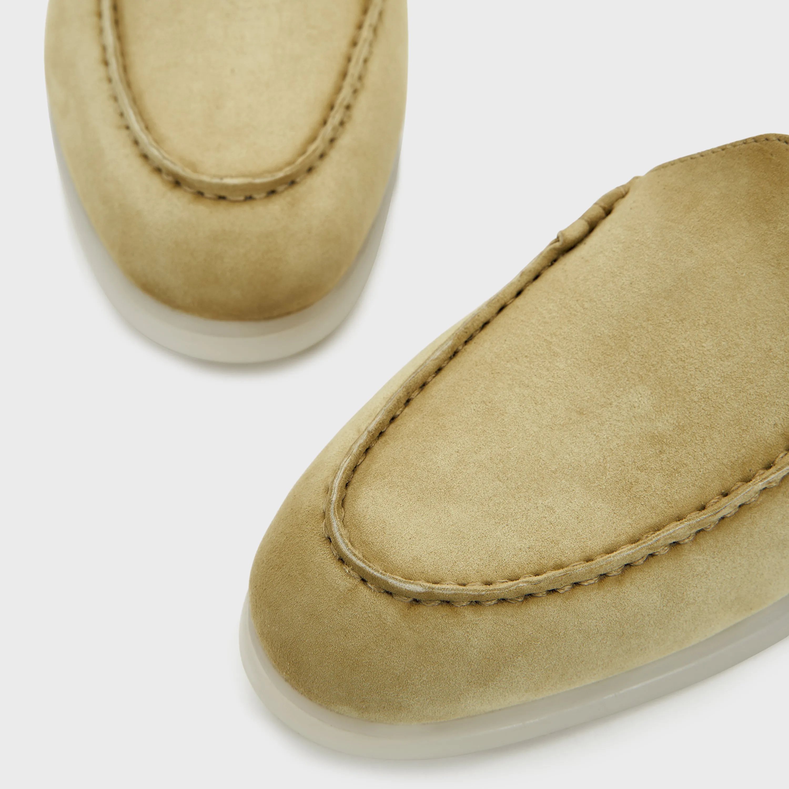 Nagra Mule | Sage Green Suede
