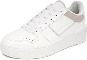 Nautica Women’s Lace-Up Fashion Sneakers – Low-Top Casual Walking & Tennis Shoes with Platform or Regular Heel
