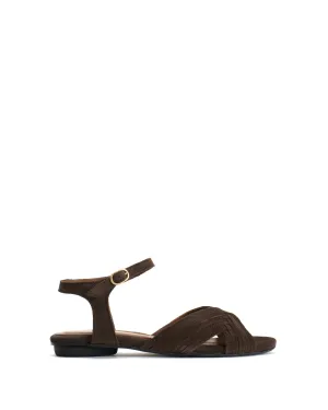 Niabi 10 Calf suede Coffee brown