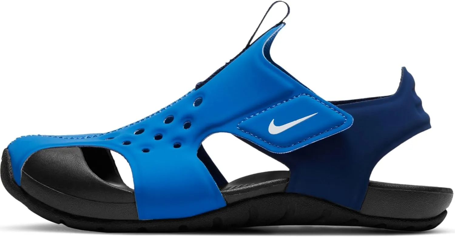 Nike Sunray Protect 2 Little Kids' Sandals (943826-403, Signal Blue/Blue Void/Black/White)