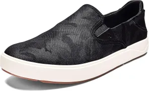 OLUKAI Lae'ahi Pa'i Men's Slip On Sneakers, Lightweight Barefoot Feel & Breathable All-Weather Shoes, Drop-in Heel & Comfort Fit