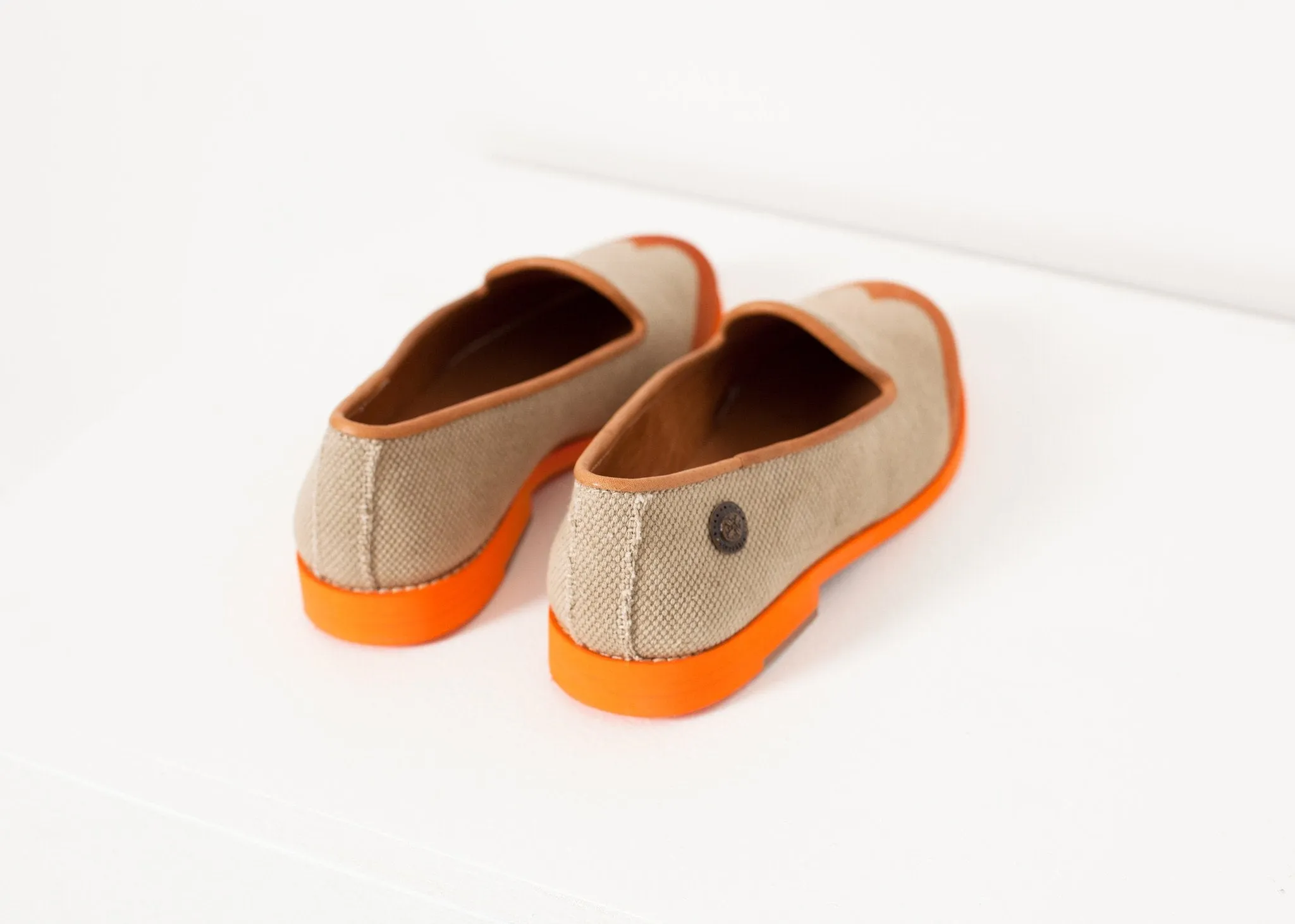 Orange in Wingtip Percentage-off Loafer Elegant