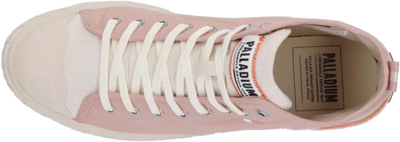 Palladium Unisex Palla Ace Mid Organic Canvas Lace Up Sneaker