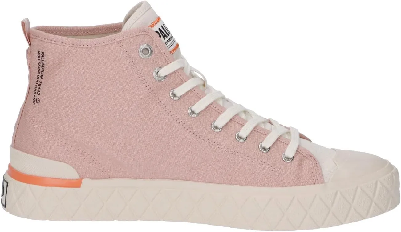 Palladium Unisex Palla Ace Mid Organic Canvas Lace Up Sneaker